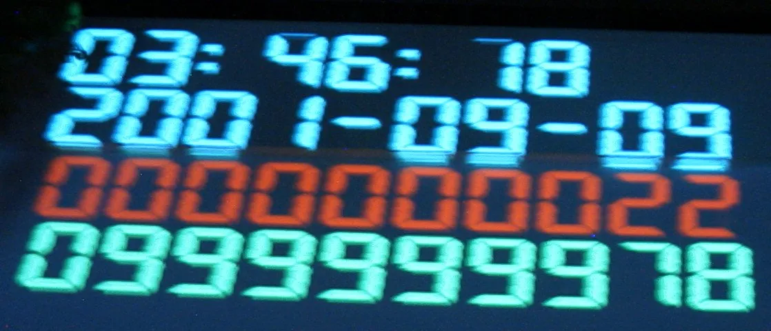 Unix time reaches 1,800,000,000